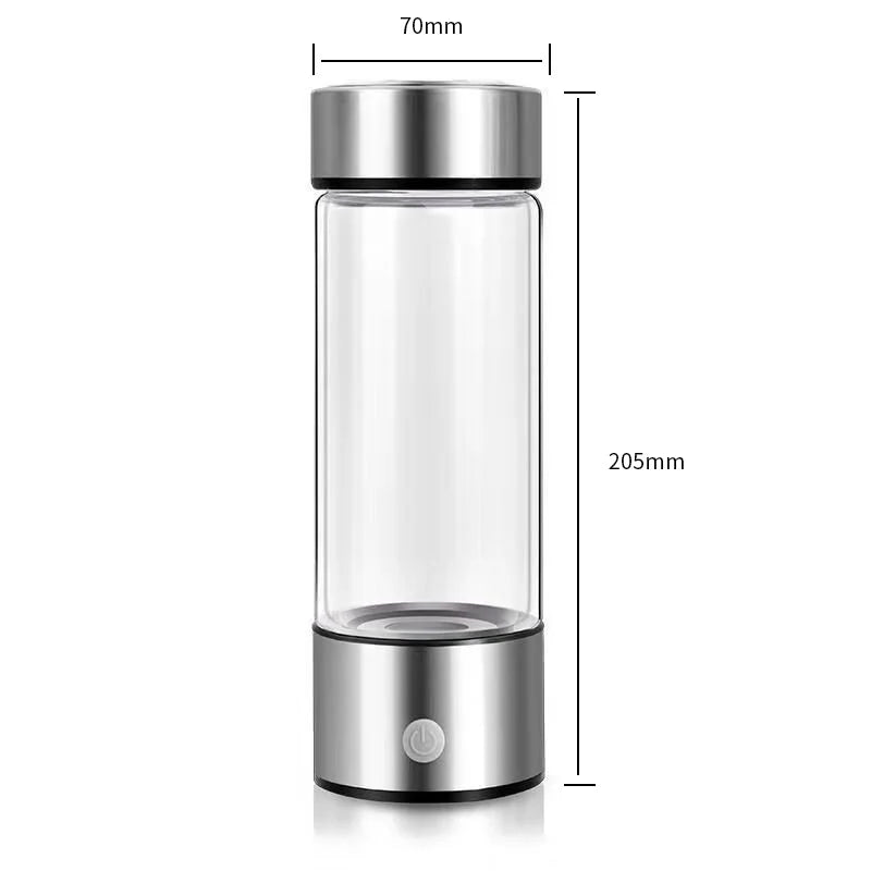 Electric Titanium Hydrogen Rich Water Generator Bottle