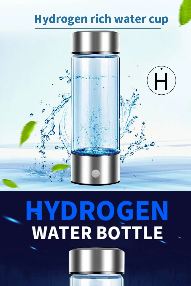 Electric Titanium Hydrogen Rich Water Generator Bottle